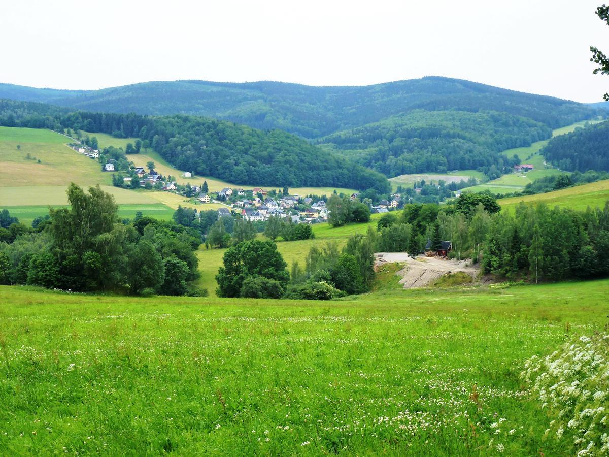 Ferienwohnungen Weissflog ชวาร์เซนเบิร์ก ภายนอก รูปภาพ
